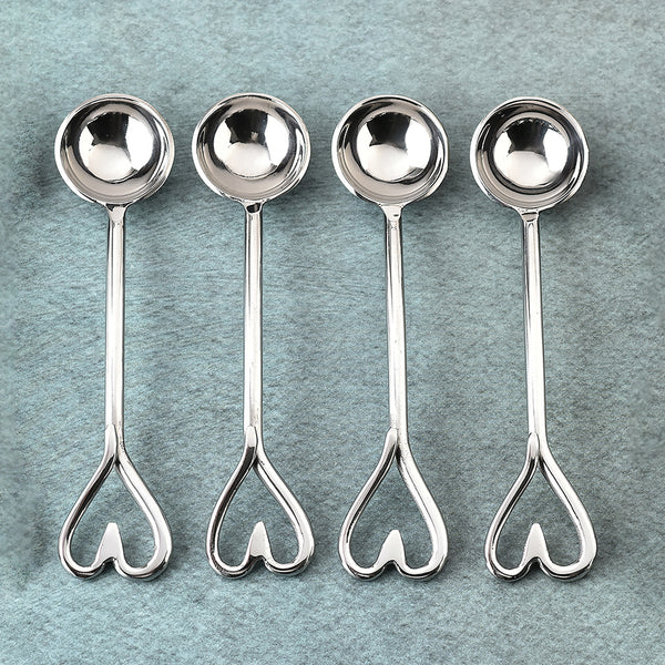 Amora Polished Sugar Spoon 4 Pcs. Set