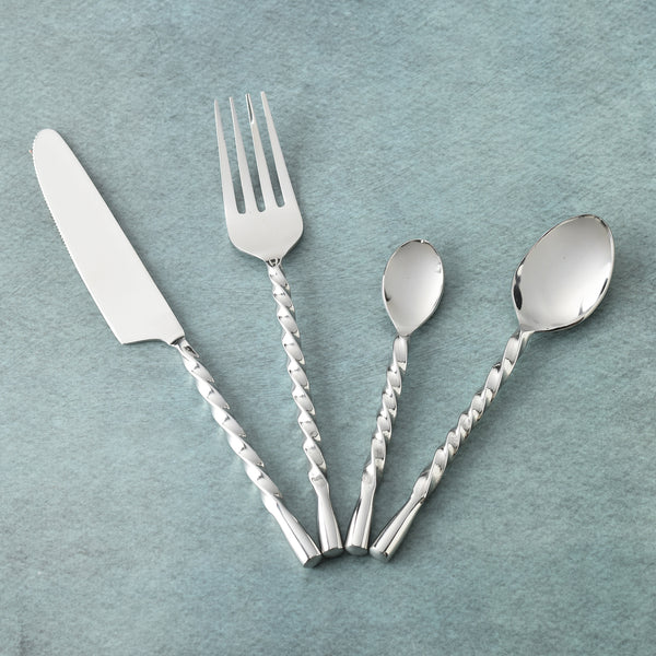 Spiral Drop Cutlery 4 Pcs. Set