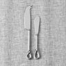 Twirl Hammered Traditional Cheese Knife and Butter Spreader Set – 2 Piece Stainless Steel Cheese and Butter Knives
