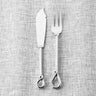 Twirl Hammered Fish Knife and Fork Set – 2 Piece Stainless Steel Fish Cutlery