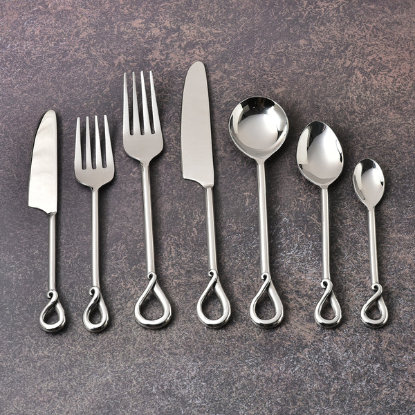 Twirl Polished Cutlery 7 Pcs. Set