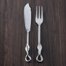 Laurel Polished Fish Knife and Fork Set – 2 Piece Stainless Steel Fish Cutlery