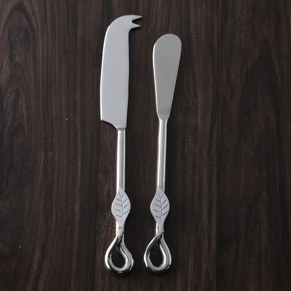 Laurel Polished Traditional Cheese knife & Butter Spreader 2 Pcs. Set