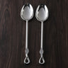Laurel Polished 2 Piece Serving Spoon Set – Stainless Steel Table Serving Spoons