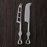 Laurel Polished Soft and Traditional Cheese Knife Set – 2 Piece Stainless Steel Cheese Knives