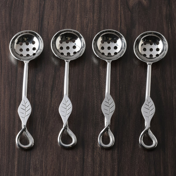 Laurel Polished Olive Spoon 4 Pcs. Set