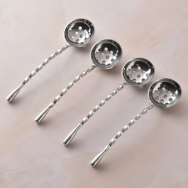 Spiral Drop Olive Spoon 4 Pcs. Set
