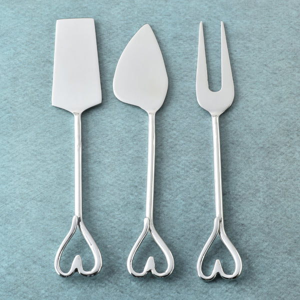 Amora Polished Cheese Accesories 3 Pcs. Set