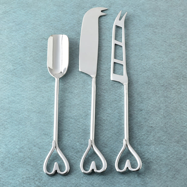 Amora Polished Cheese Tools 3 Pcs. Set