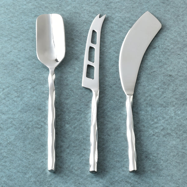 Helix Hammered Mini/Kids Cheese Tools 3 Pcs. Set
