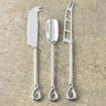 Twirl Polished Cheese Tools Set – 3 Piece Stainless Steel Cheese Accessories