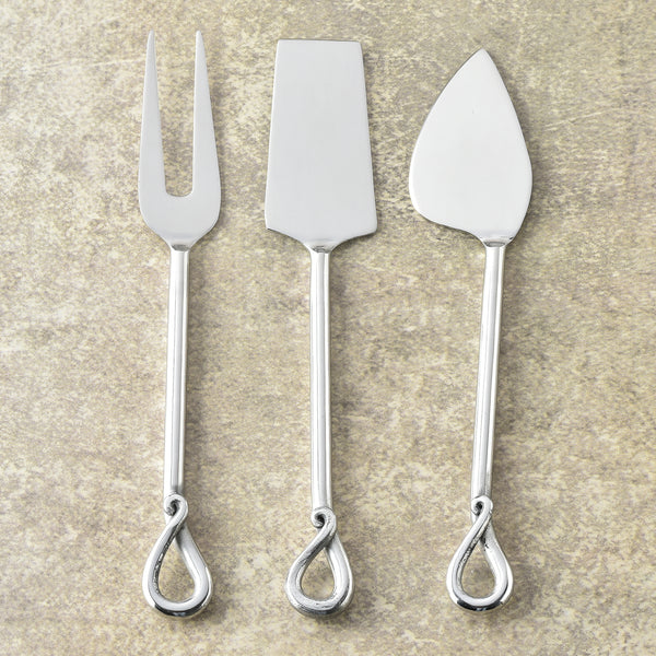 Twirl Polished Cheese Accessories 3 Pcs. Set