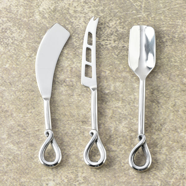 Twirl Polished Mini/Kids Cheese Tools 3 Pcs. Set